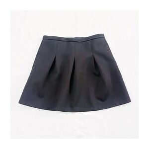 Madewell Black Pleated Skirt
